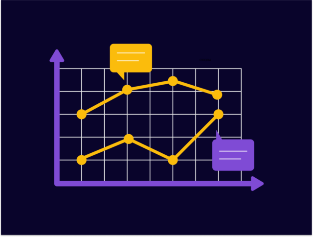 graph showing crypto market crash